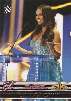 2014 Topps WWE Road to Wrestlemania - The Queen of Wrestlemania #8 Trish Stratus Front