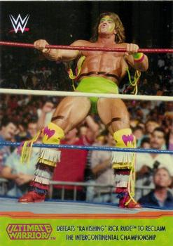 2014 Topps WWE Road to Wrestlemania - Ultimate Warrior Tribute #2 The Ultimate Warrior Front
