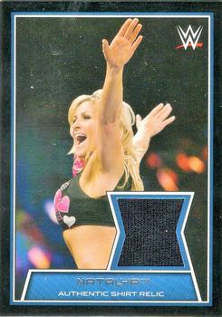 2014 Topps WWE Road to Wrestlemania - Swatch Relics #NA Natalya Front