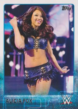 2015 Topps WWE #4 Alicia Fox Front