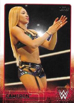 2015 Topps WWE #15 Cameron Front