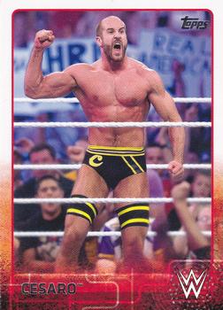 2015 Topps WWE #16 Cesaro Front