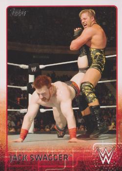 2015 Topps WWE #36 Jack Swagger Front