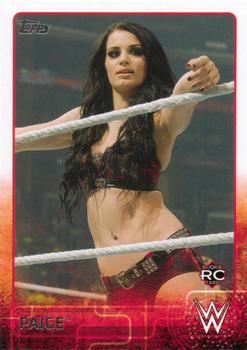 2015 Topps WWE #56 Paige Front