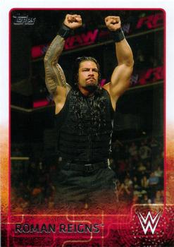 2015 Topps WWE #64 Roman Reigns Front
