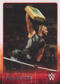 2015 Topps WWE #70 Seth Rollins Front