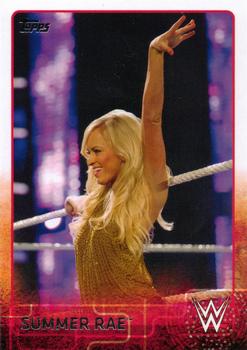 2015 Topps WWE #75 Summer Rae Front