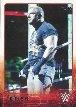 2015 Topps WWE #81 Triple H Front