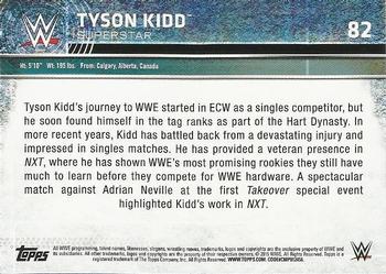 2015 Topps WWE #82 Tyson Kidd Back