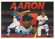 1991 Upper Deck - Hank Aaron Heroes #27 Hank Aaron  Front