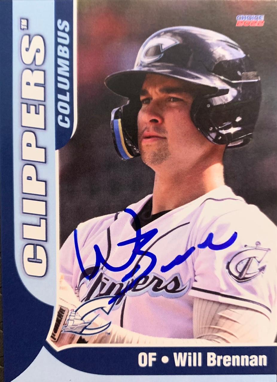 2022 Choice Columbus Clippers #5 Will Brennan Front