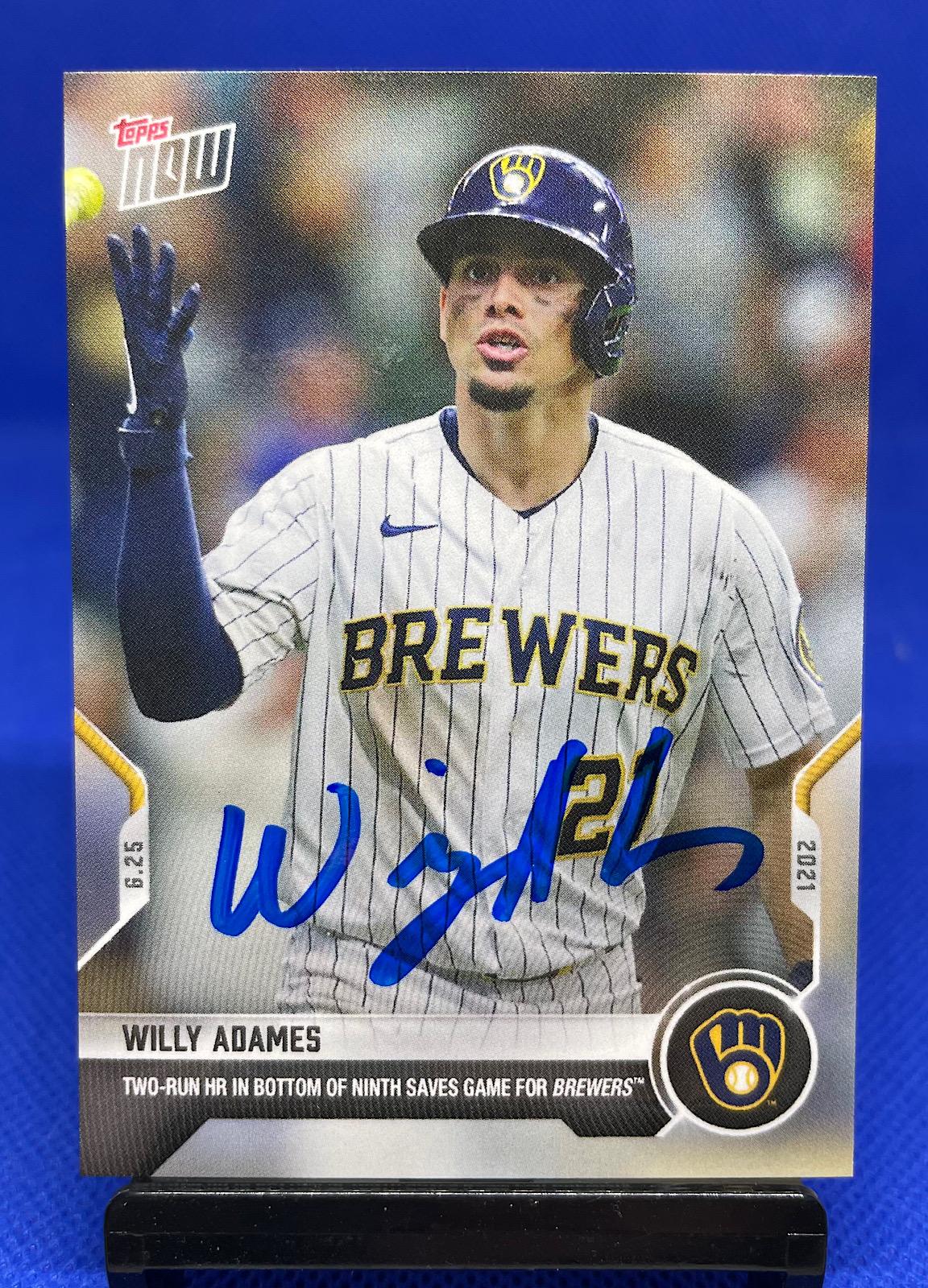 2021 Topps Now #413 Willy Adames Front