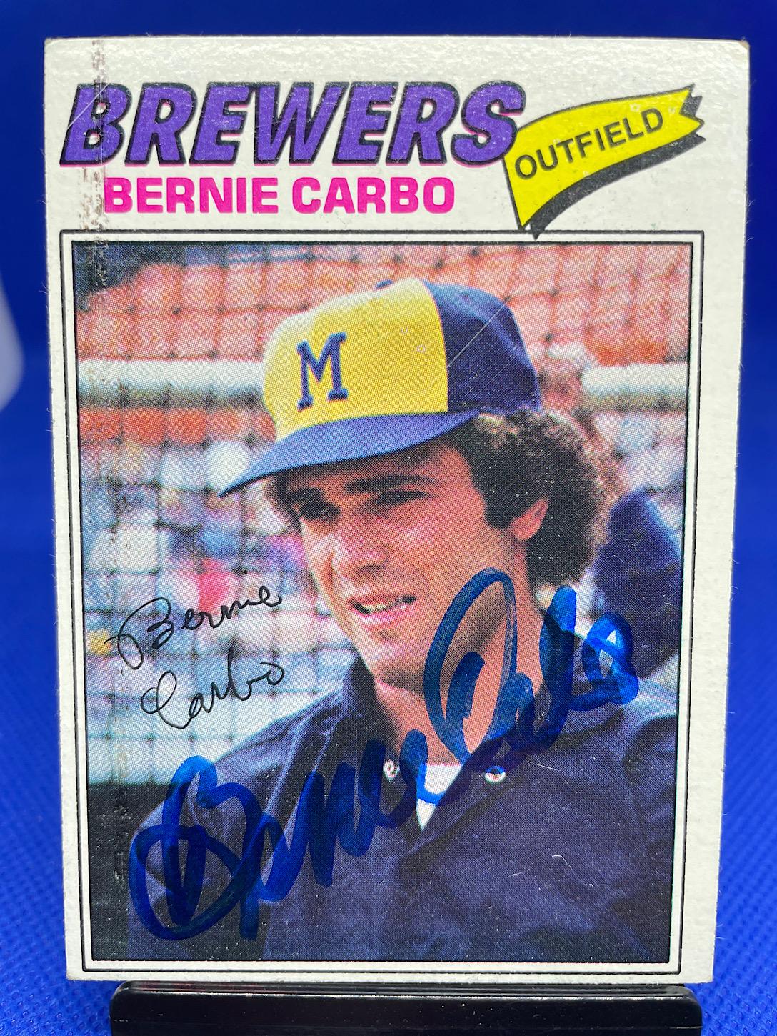 1977 Topps #159 Bernie Carbo Front