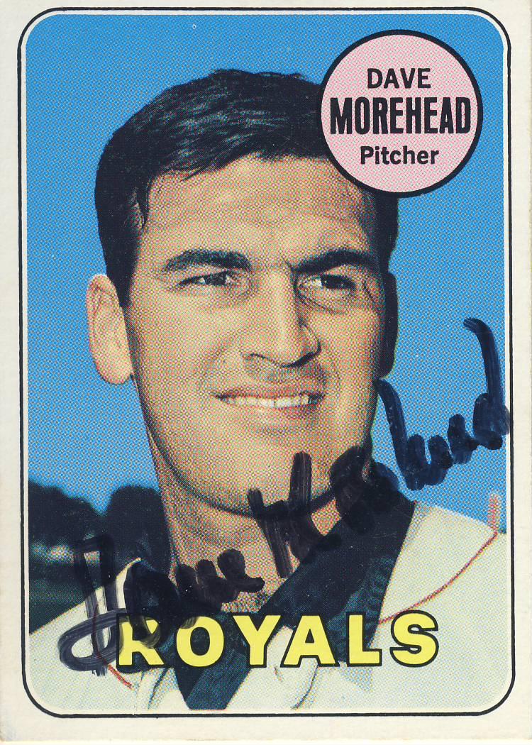 1969 Topps #29 Dave Morehead Front