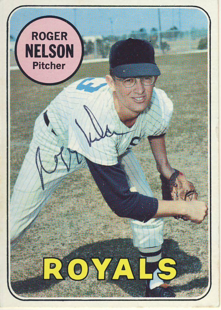 1969 Topps #279 Roger Nelson Front