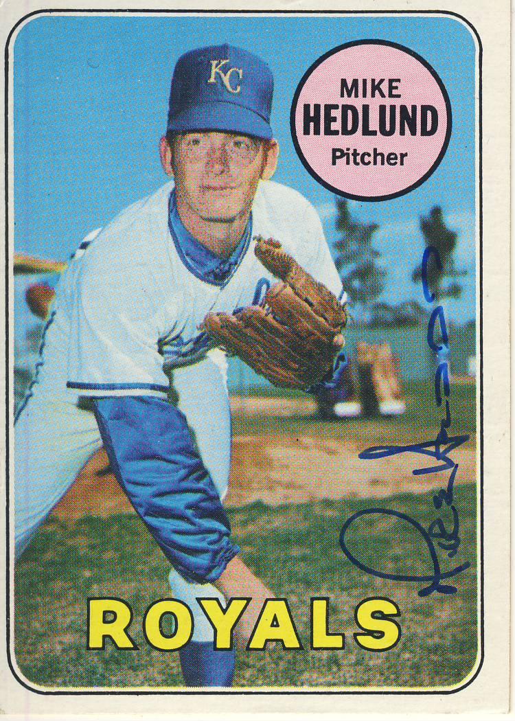 1969 Topps #591 Mike Hedlund Front