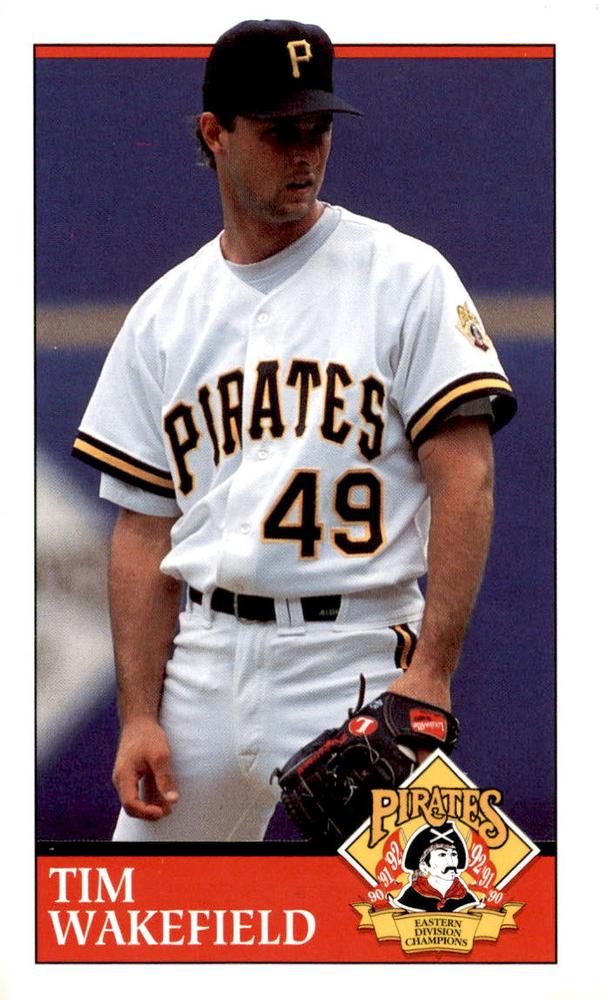 1993 Quintex Pittsburgh Pirates #NNO Tim Wakefield