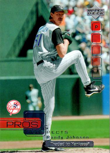 2005 Upper Deck Pros & Prospects #55 Randy Johnson | Trading Card Database