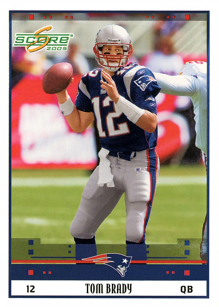 2005 Score - Glossy #172 Tom Brady