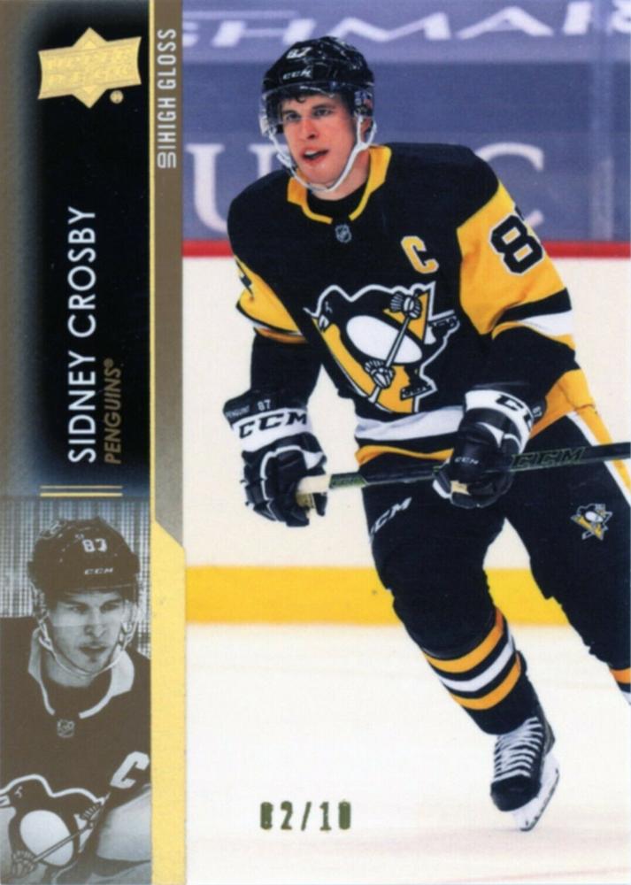 2021-22 Upper Deck - UD High Gloss #141 Sidney Crosby | Trading Card ...
