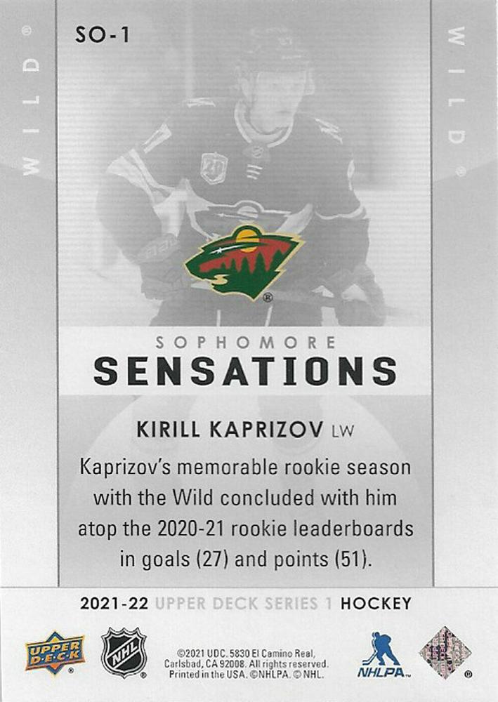 What could be in store in Kirill Kaprizov's sophomore season?