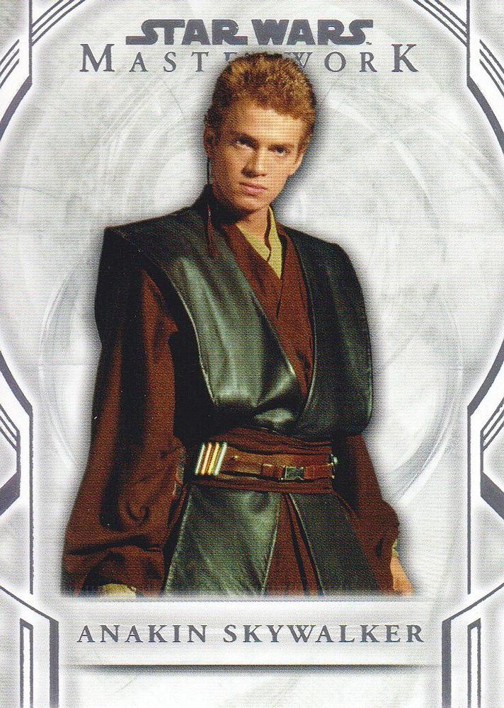2018 Topps Star Wars Masterwork #1 Anakin Skywalker | Trading Card Database