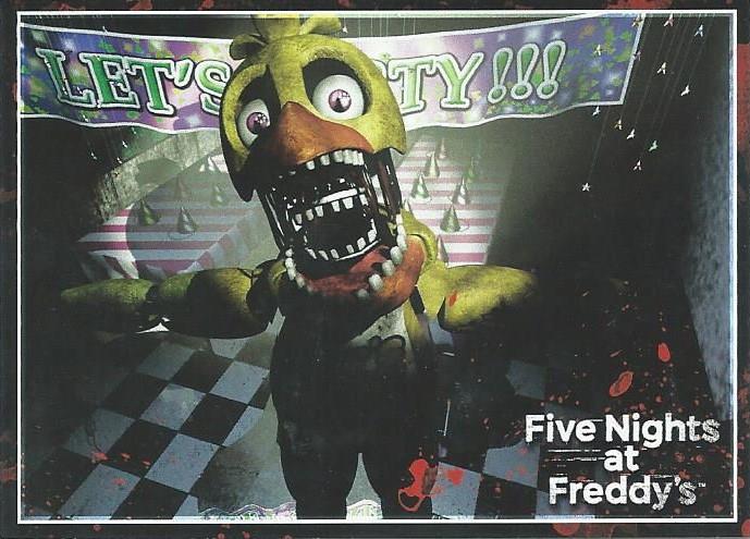 57 WITHERED CHICA IN OFFICE 2016 FNAF Five Nights at Freddy's trading card