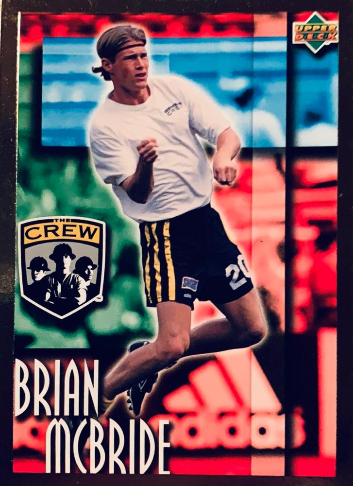 1997 Upper Deck MLS - Gold #9 Brian McBride