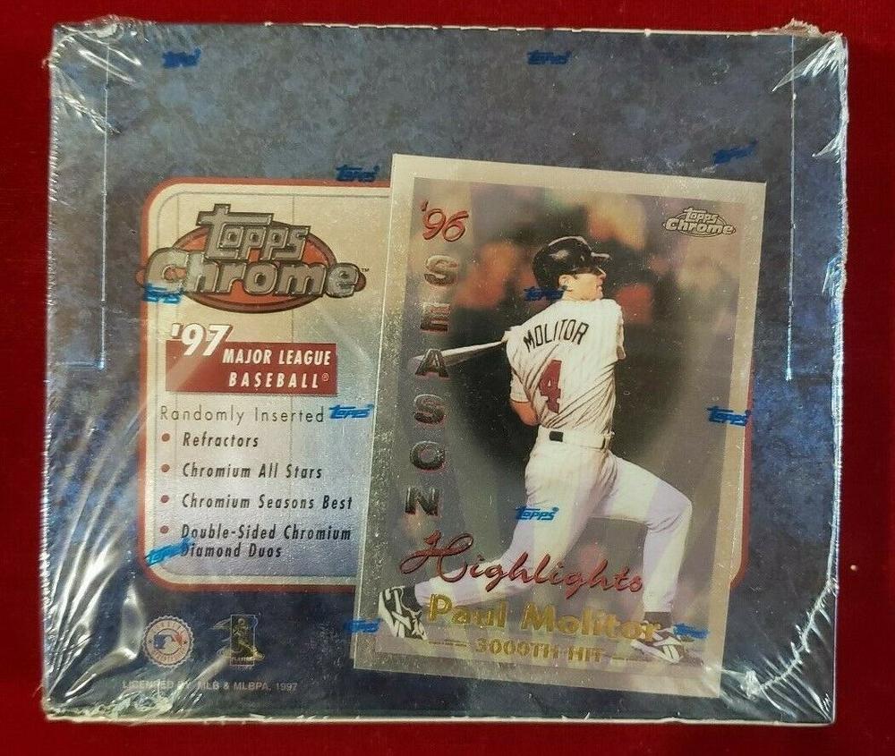 1997 Topps Chrome Retail Box