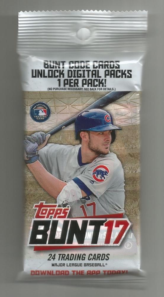 2017 Topps Bunt Hanger Pack