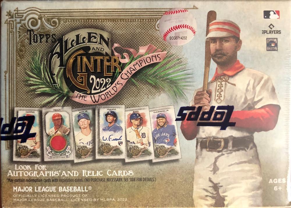 2022 Topps Allen & Ginter Blaster Box