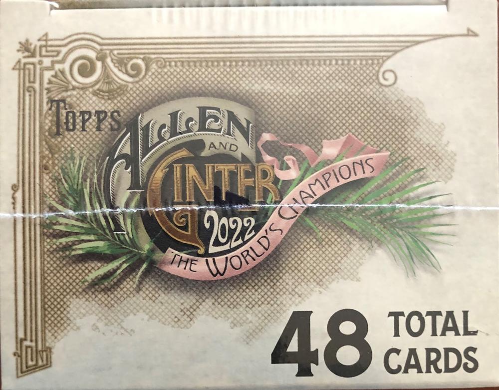 2022 Topps Allen & Ginter Blaster Box