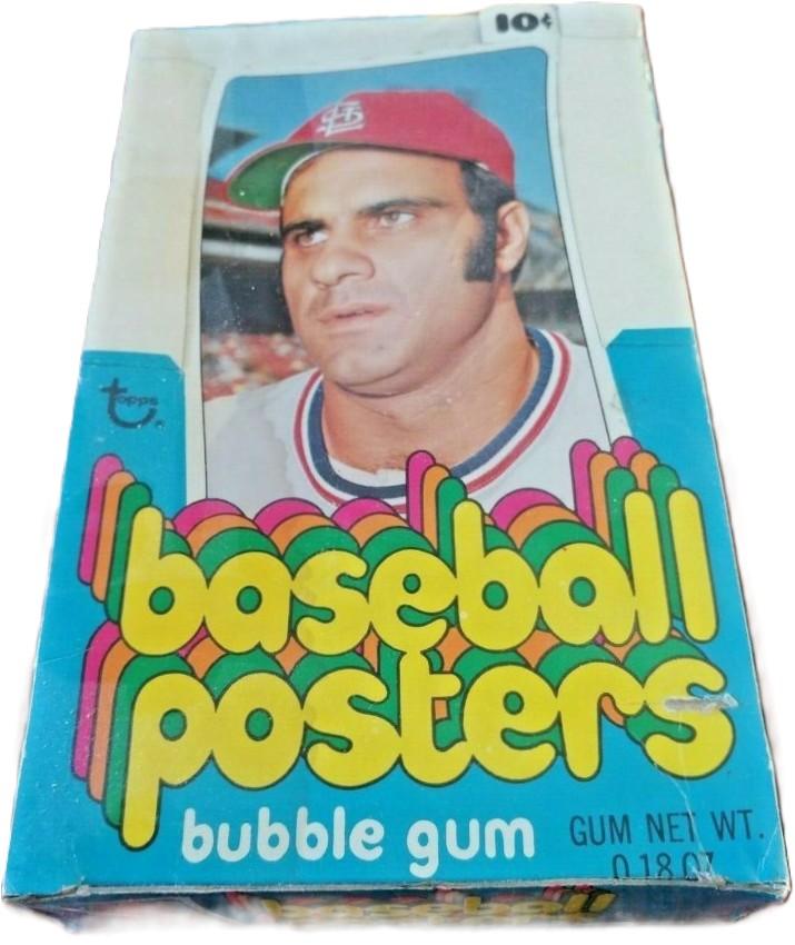1972 Topps Posters Box