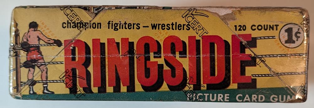 1951 Topps Ringside Wax Box
