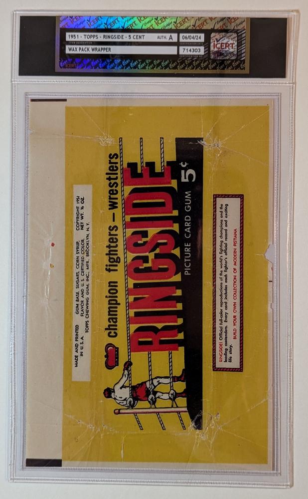 1951 Topps Ringside Wax Pack