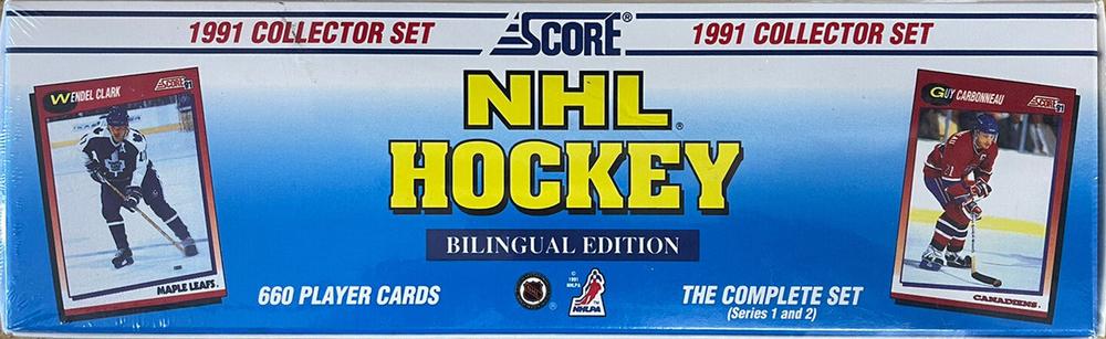 1991 Collector Set - NHL Hockey - Bilingual Edition - Collector Cards