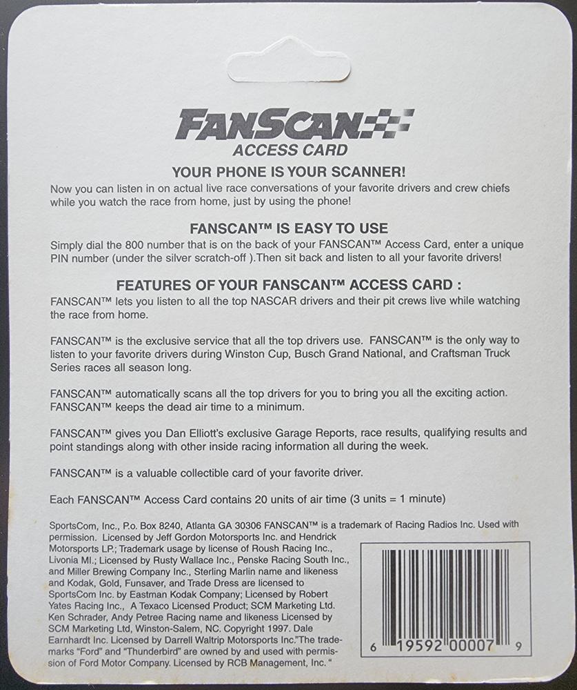 1997 FanScan Pack