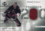 NICKLAS LIDSTROM 2001 UPPER DECK CHALLENGE FOR THE CUP FRANCHISE PLAYERS  JERSEY