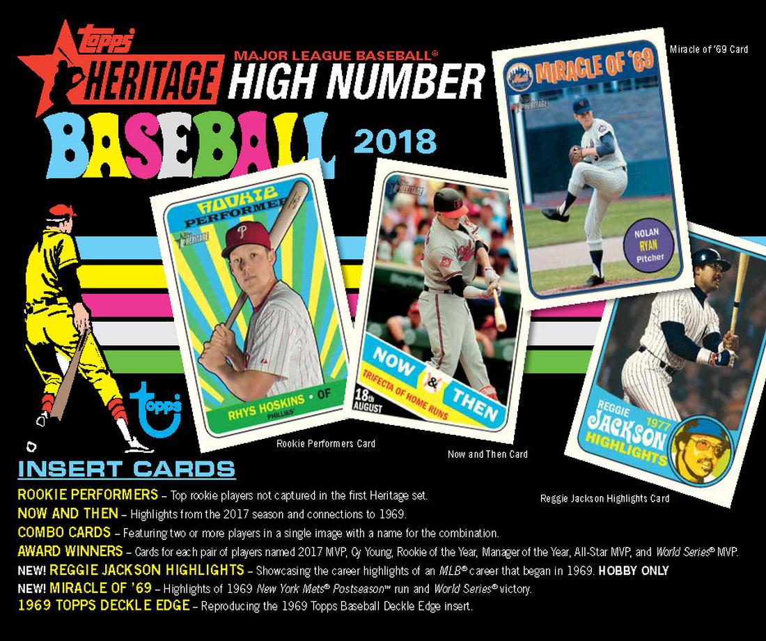 Sell Sheets / Ads - 2018 Topps Heritage Baseball | Trading Card Database